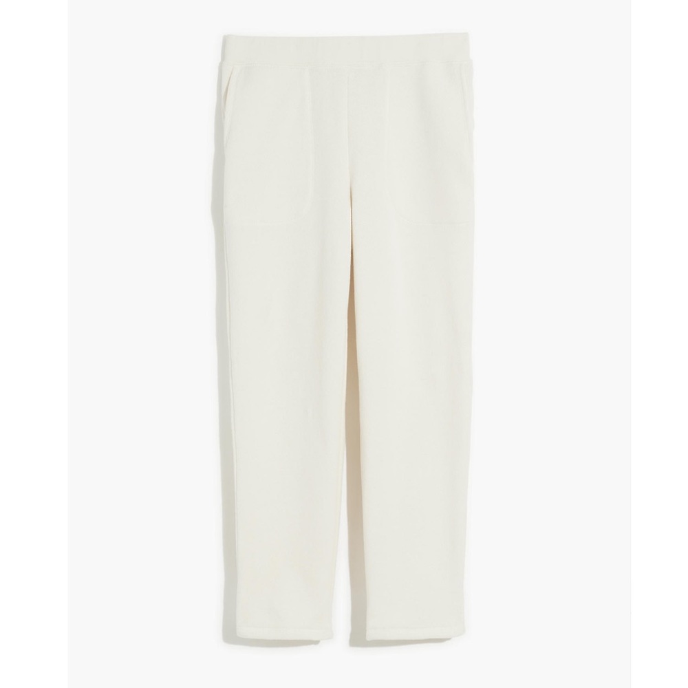 NWT Madewell MWL Airyterry Tapered Sweatpants: Stitched-Pocket Edition - Picture 4 of 7